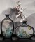 Mountain Wave Resin Vases Set with Flowers