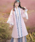 Winter Sonata Tribal Outfit Set with Wool Coat