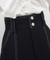 Stitch Midi A-line Skirt