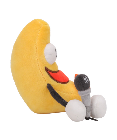 The Dancing Banana Plush with Karaoke Microphone