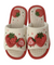 Strawberry Embroidered Slippers