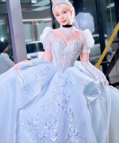 Cinderella Princess Wedding Formal Gown
