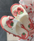Strawberry Embroidered Slippers