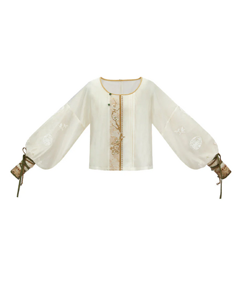 Dream Merchant Embroidered Hanfu Outfit Set