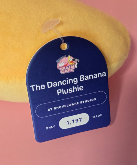 The Dancing Banana Plush with Karaoke Microphone