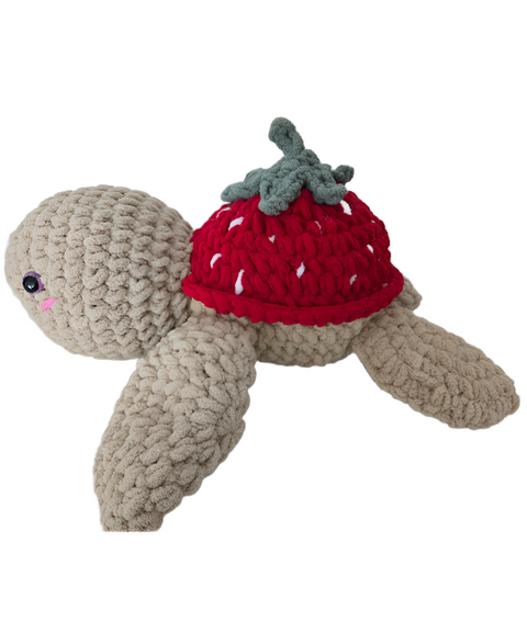 Strawberry Turtle Plushie