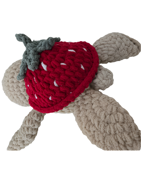 Strawberry Turtle Plushie