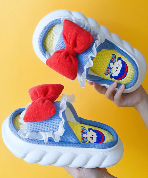 Snow White Bowtie Slippers