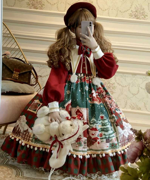 Christmas Carol Lolita Dress