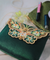 Butterfly and Flower Embroidered Crossbody Bag