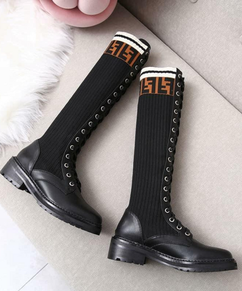 Martin Knee High Boots