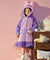 Purple Daisy Plush Kids Pajama
