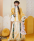 Begonia Yellow Embroidered Outfit Set