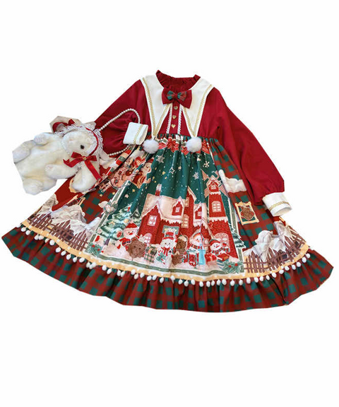 Christmas Carol Lolita Dress