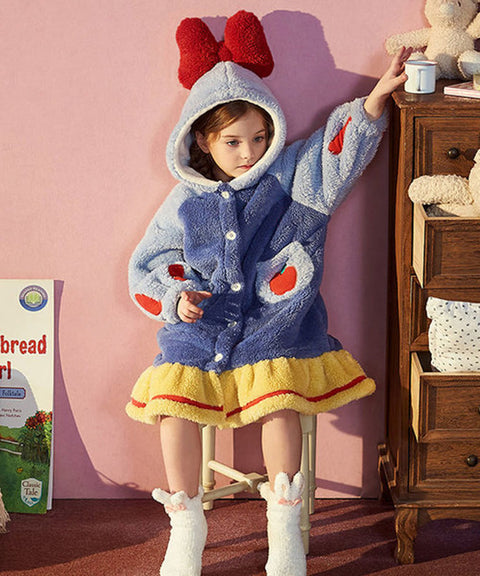 Snow White Plush Kids Pajama