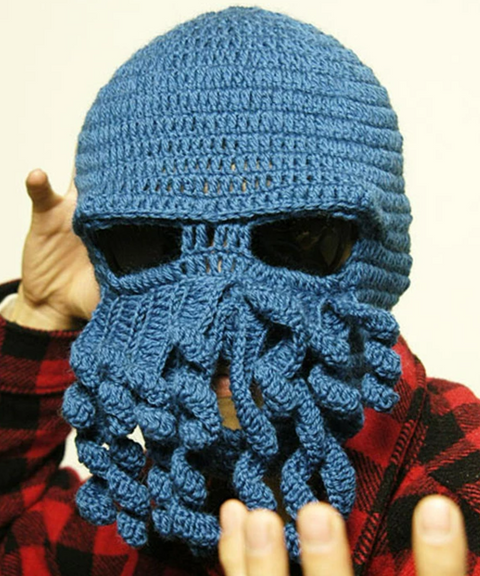 Cthulhu Tentacle Knit Hat