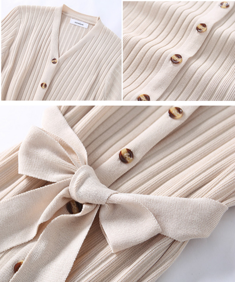 Ribbed Knit Dress