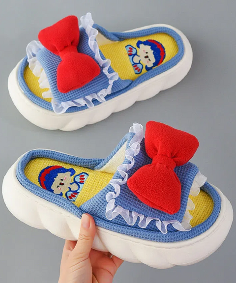 Snow White Bowtie Slippers