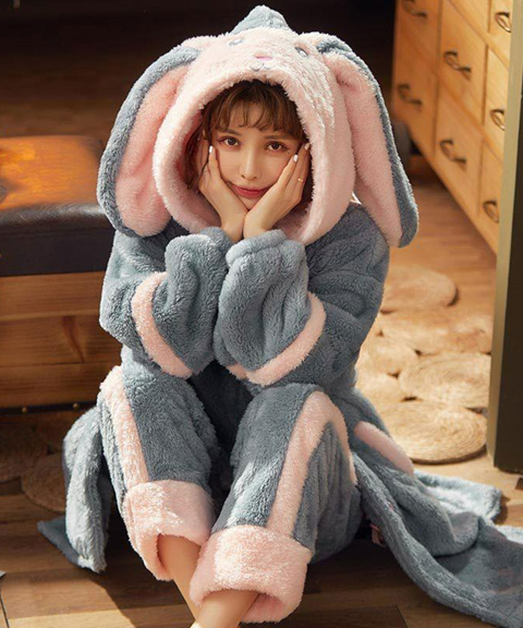 Easter Bunny Plush Pajama Set