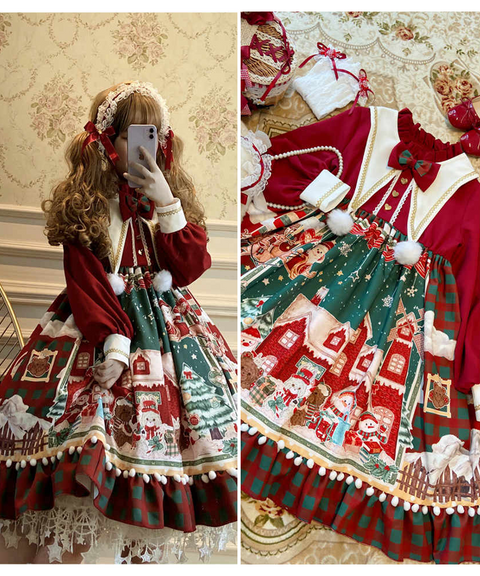 Christmas Carol Lolita Dress