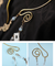 Cloud Necklace with Bronze Pendant