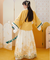 Begonia Yellow Embroidered Outfit Set
