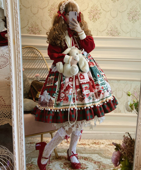 Christmas Carol Lolita Dress