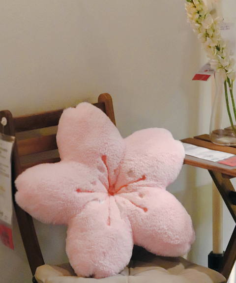 Cherry Blossom Plush Pillow Cushion