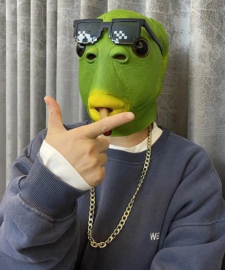Fish-man Cosplay Mask– Peanut Butter