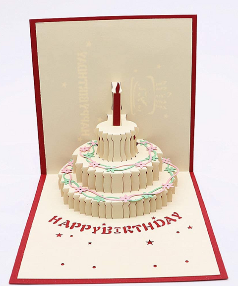 Happy Birthday 3D Pop-Up Cards