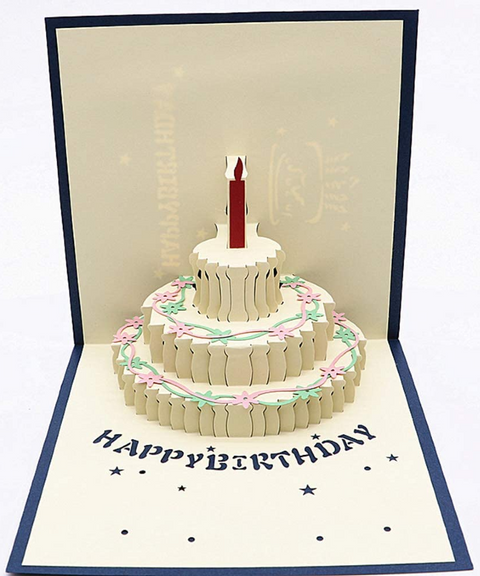 Happy Birthday 3D Pop-Up Cards