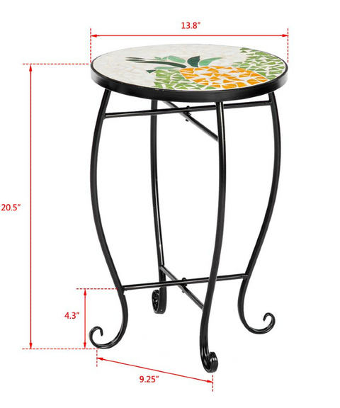 Mosaic Accent Bistro Table