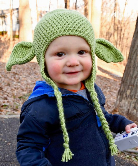 Baby Crochet Earflap Hat