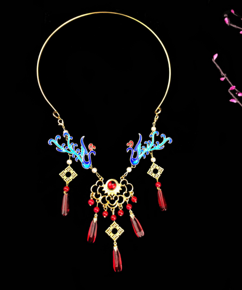 New Dawn Phoenix Handcrafted Necklace