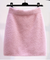 Tweed Knit Mini Tube Skirt
