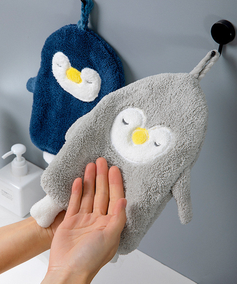 Penguin Hand Towels