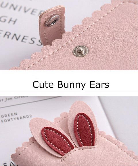 Bunny Leather Card Holders