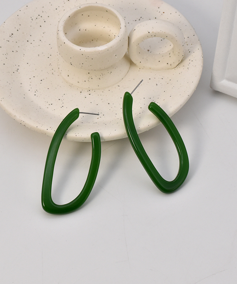 Acetate Resin Earrings