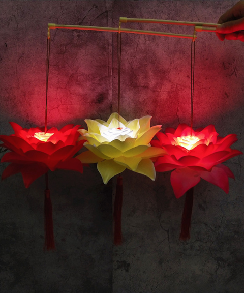 LED Lotus Lanterns