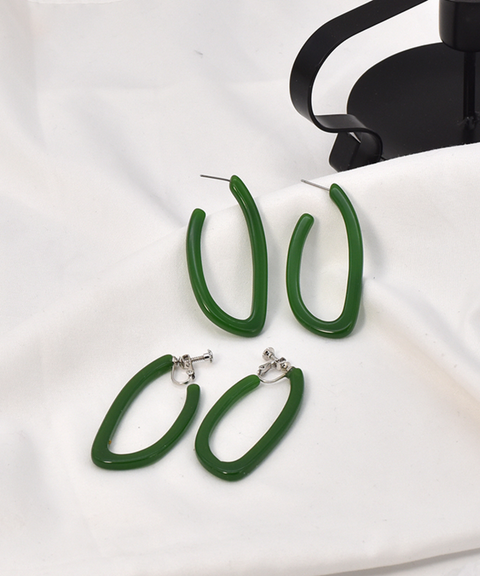 Acetate Resin Earrings