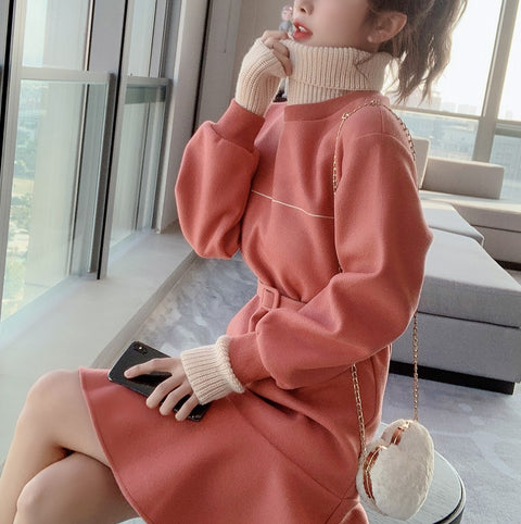 Fishtail Sweater Dress