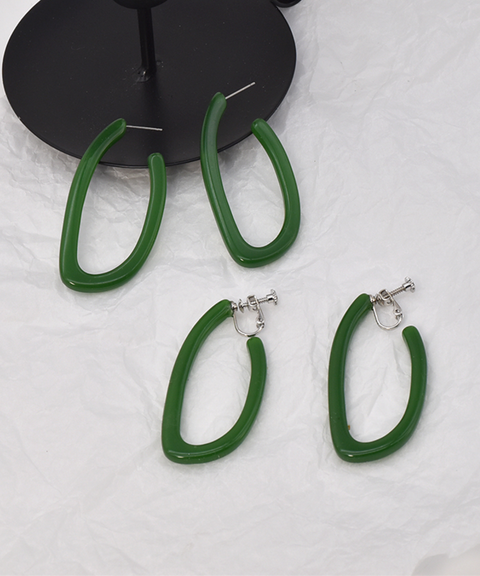Acetate Resin Earrings