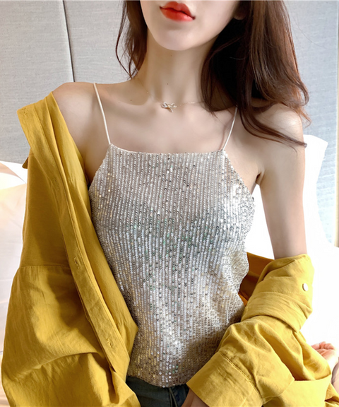 Chic Sequin Tops