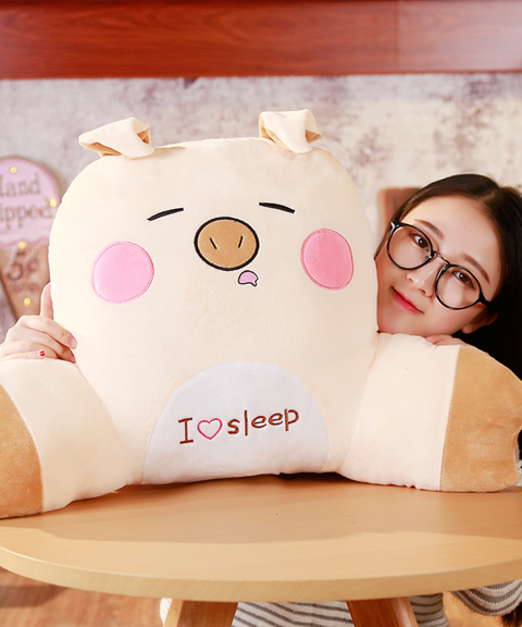 Chubby Animal Plush Pillow
