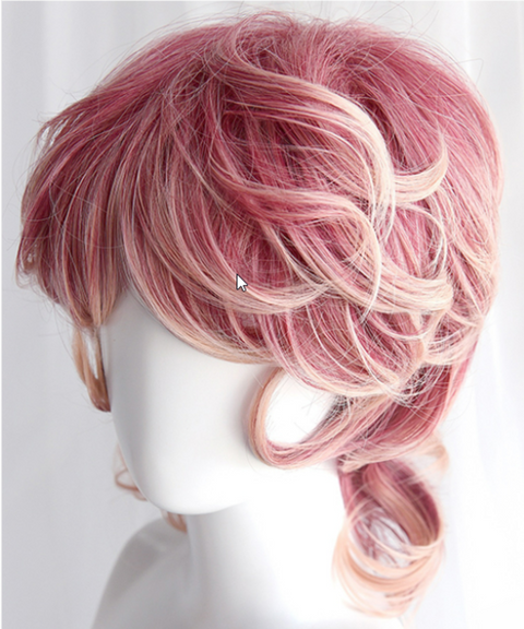 Berries & Milk Purple Pink Gradient Wig