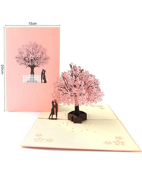 Cherry Blossom 3D Pop-Up Cards