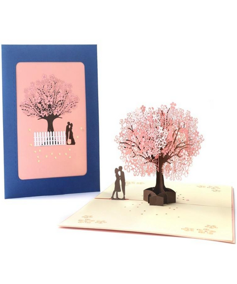 Cherry Blossom 3D Pop-Up Cards